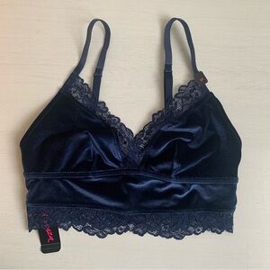 La Senza Velvet Bralette Size S